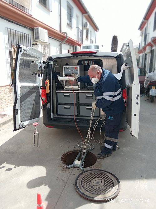 EMPROACSA inspecciona las redes de saneamiento de la provincia de Córdoba con cámara robotizada