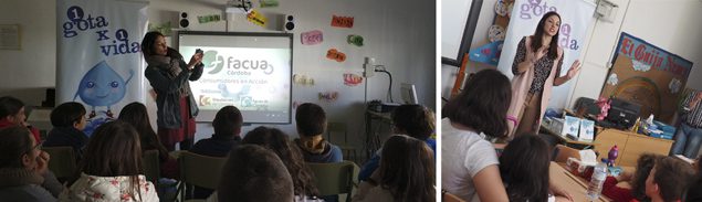 12 colegios completan el ciclo de visitas de los talleres ‘1 Gota x 1 Vida’