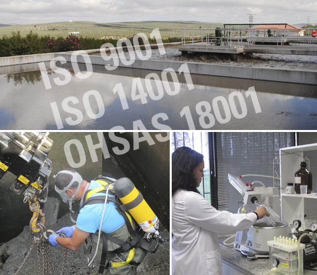Aguas de Córdoba renueva de forma exitosa los certificados de su sistema de gestión