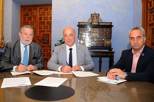 La Diputación y EMPROACSA firman un acuerdo para la conservación y mejora de infraestructuras hidráulicas de la provincia
