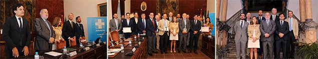 Asepeyo reconoce la labor de la empresa pública Aguas de Córdoba en materia de prevención y seguridad en el trabajo