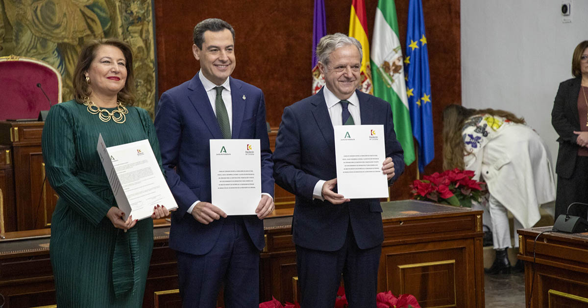 La Diputación de Córdoba y la Junta de Andalucía firman el convenio para iniciar las actuaciones en Sierra Boyera