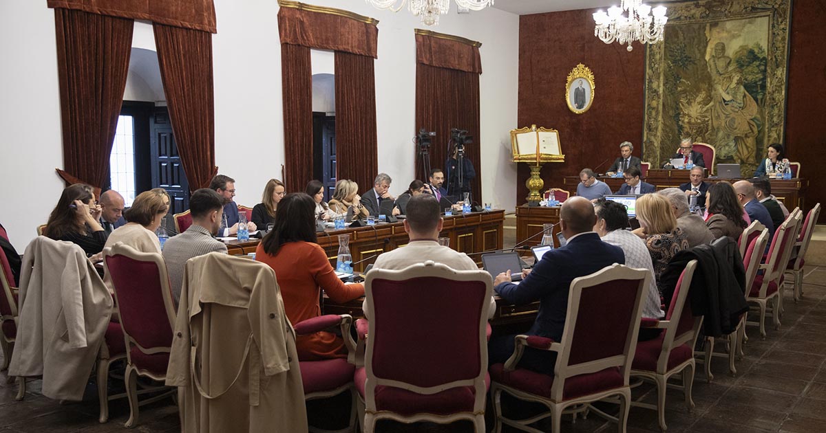 El Pleno de la Diputación ratifica el convenio con la Junta para las obras definitivas de La Colada y Sierra Boyera