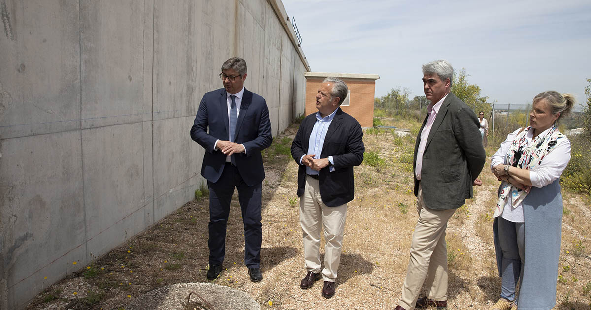La Diputación concluye las actuaciones previas para atajar los problemas del depósito de San Pancracio de Puente Genil